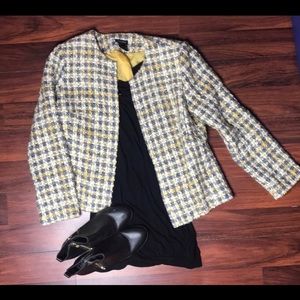 Tara Ryan Multi-Colored Blazer, NWOT, Size 10